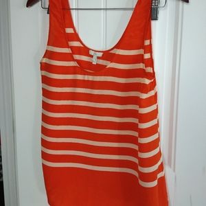 Joie 100% Silk Striped Tank